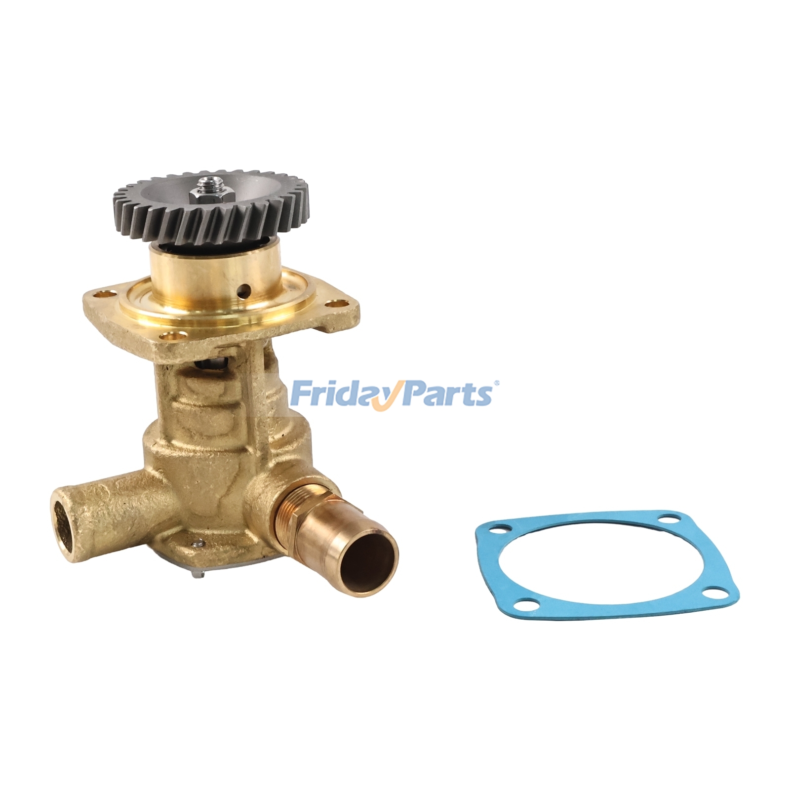 Bomba de refrigeración por agua de mar 129271-42502 para motores Yanmar 3JH40, 3JH4E, 3JH5AE, 3JH5E, 4JH110, 4JH45, 4JH4AE, 4JH4E, 4JH57, 4JH5E y 4JH80 para Motor