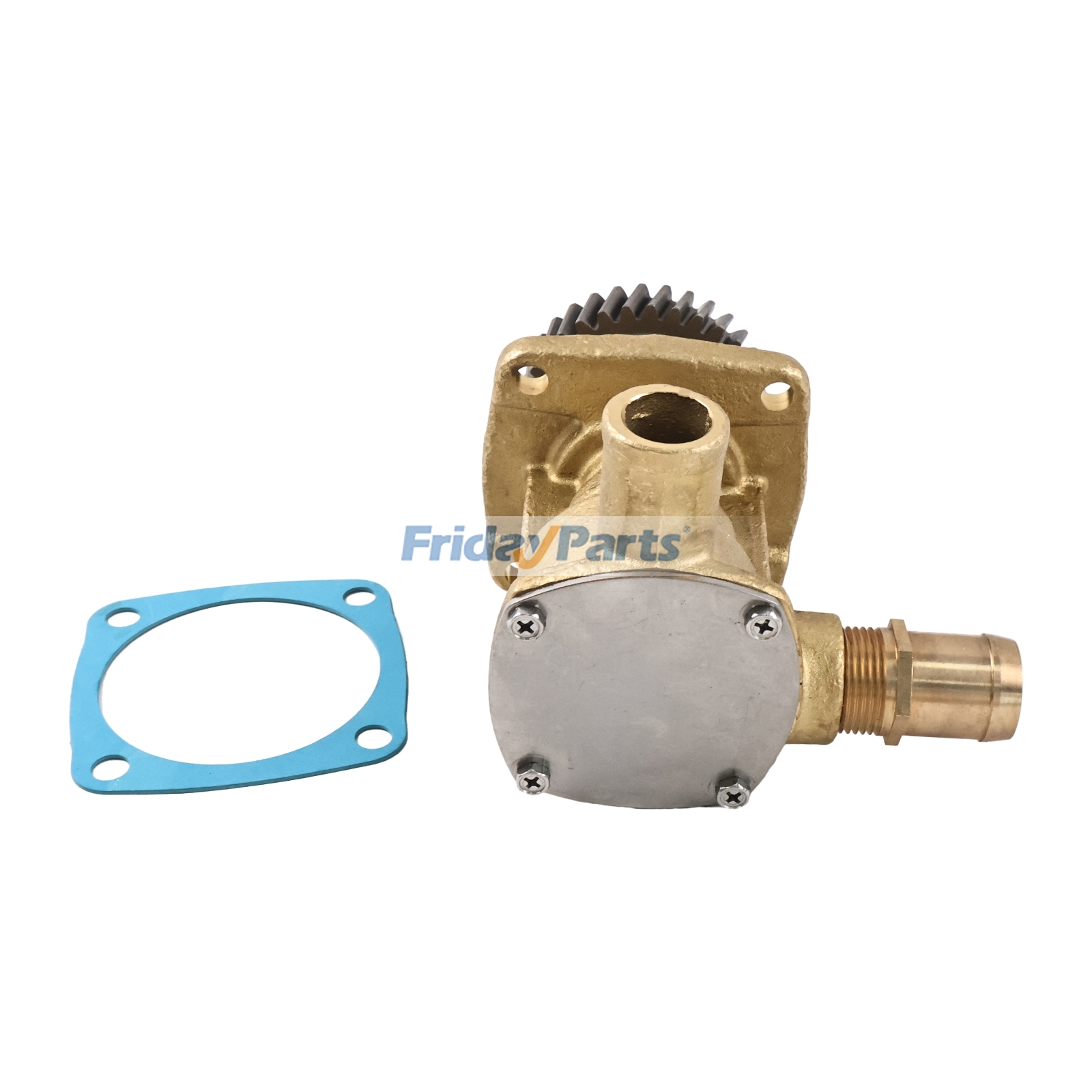 Bomba de refrigeración por agua de mar 129271-42502 para motores Yanmar 3JH40, 3JH4E, 3JH5AE, 3JH5E, 4JH110, 4JH45, 4JH4AE, 4JH4E, 4JH57, 4JH5E y 4JH80