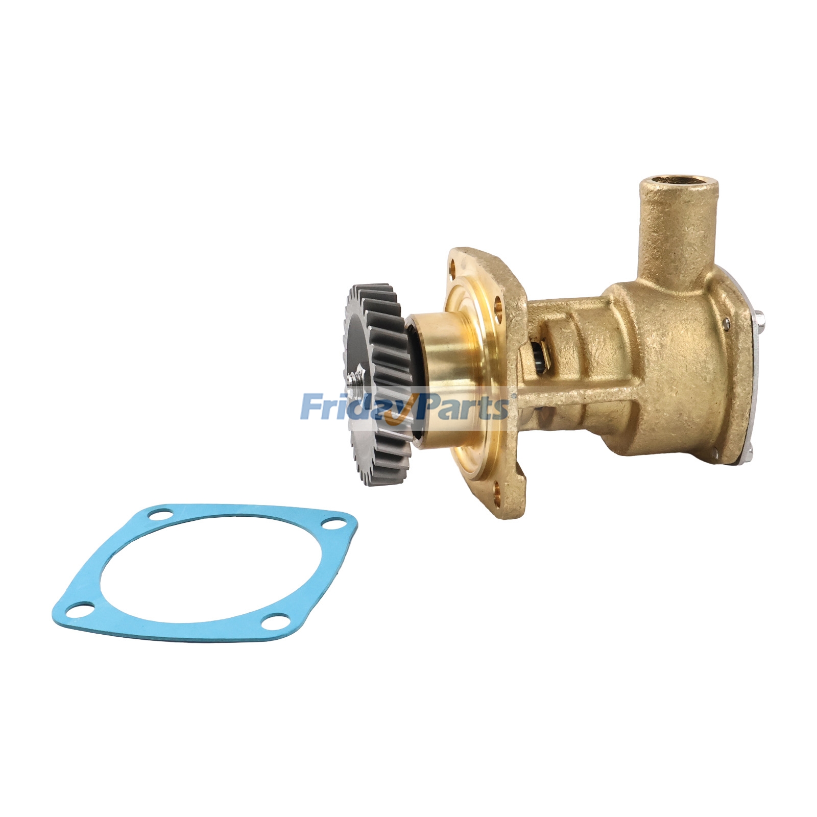 Bomba de refrigeración por agua de mar 129271-42502 para motores Yanmar 3JH40, 3JH4E, 3JH5AE, 3JH5E, 4JH110, 4JH45, 4JH4AE, 4JH4E, 4JH57, 4JH5E y 4JH80 para Motor  FridayParts
