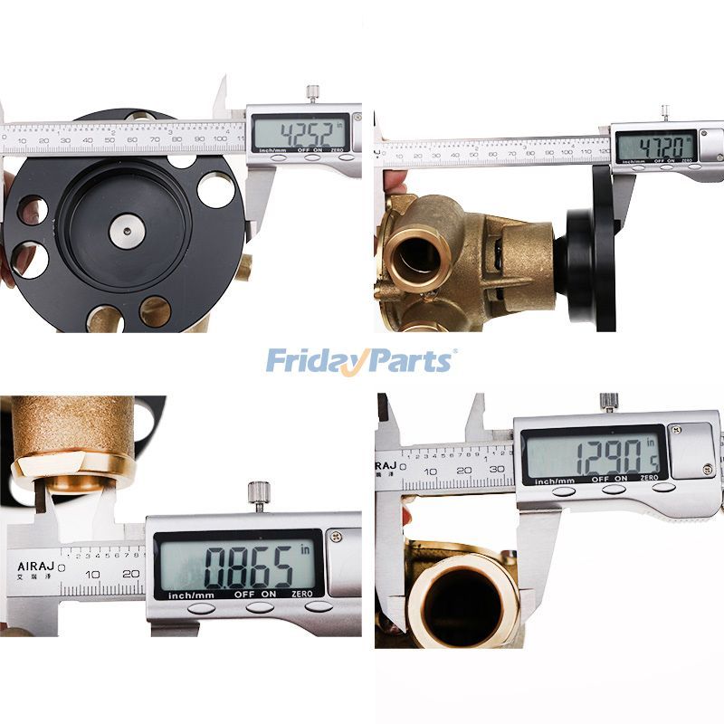 Pompe à eau de mer 3860703 857451 pour moteur Volvo Penta 430A 430B 500A 501A 571A 572A 740A Ford 302 351 Chevy 305 350 454pour