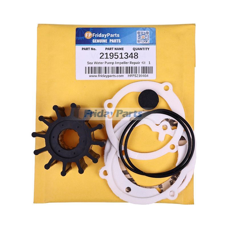 buy Sea Water Pump Impeller Repair Kit 21951348 for Volvo Penta Engine 3.0GLMC 4.3GLA 5