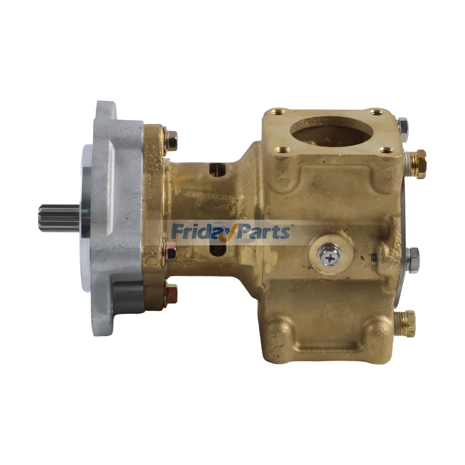 Bomba de agua de mar RE45458 para motores John Deere 6068, 6076, 6081 y 6125. Calidad superior con 3 años de garantía.