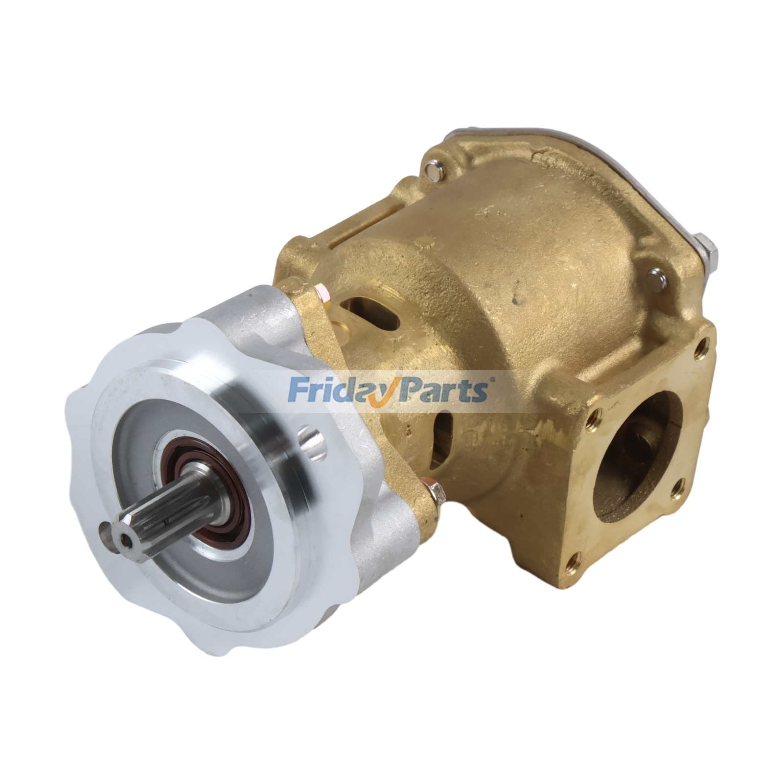 Bomba de agua de mar RE45458 para motores John Deere 6068, 6076, 6081 y 6125. Calidad superior con 3 años de garantía.