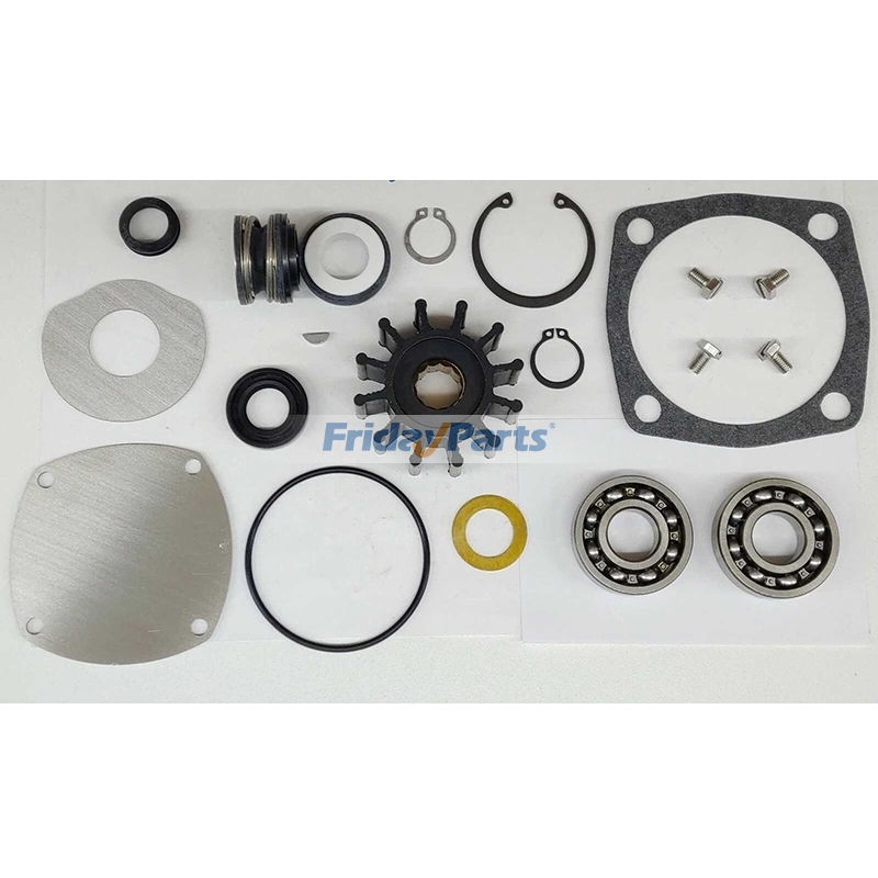 Kit de reparación de bomba de agua de mar para motores Yanmar 4JH3E 4JH4E 3JH3E 4JH57 4JH80 4JH110 3JH40 4JH57 4JH80 4JH110 para Motor