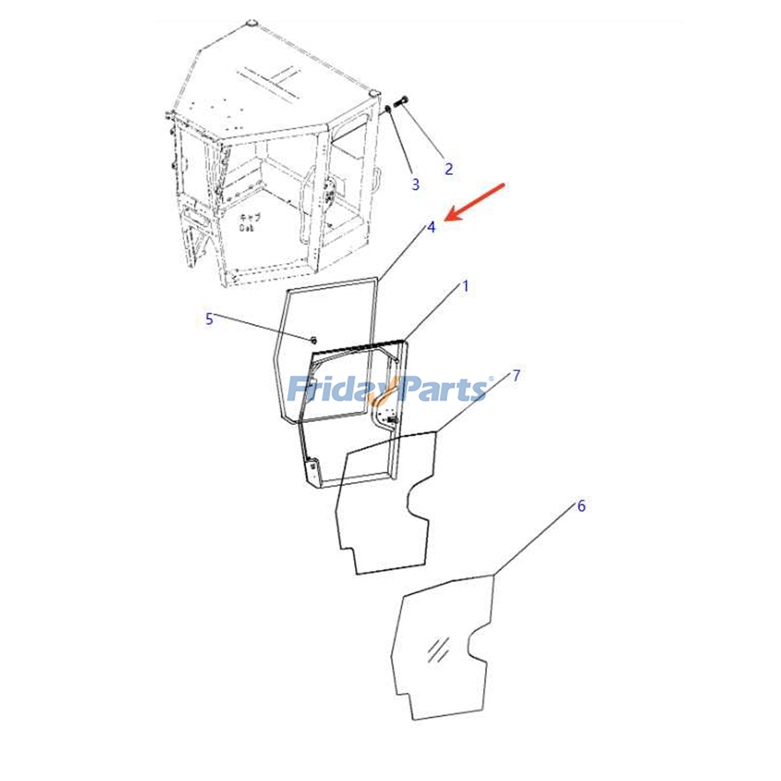 Sello 23B-952-7940 para motoniveladora Komatsu GD555-5 GD675-5 GD655-5 GD705-5 GD535-5 Para KOMATSU
