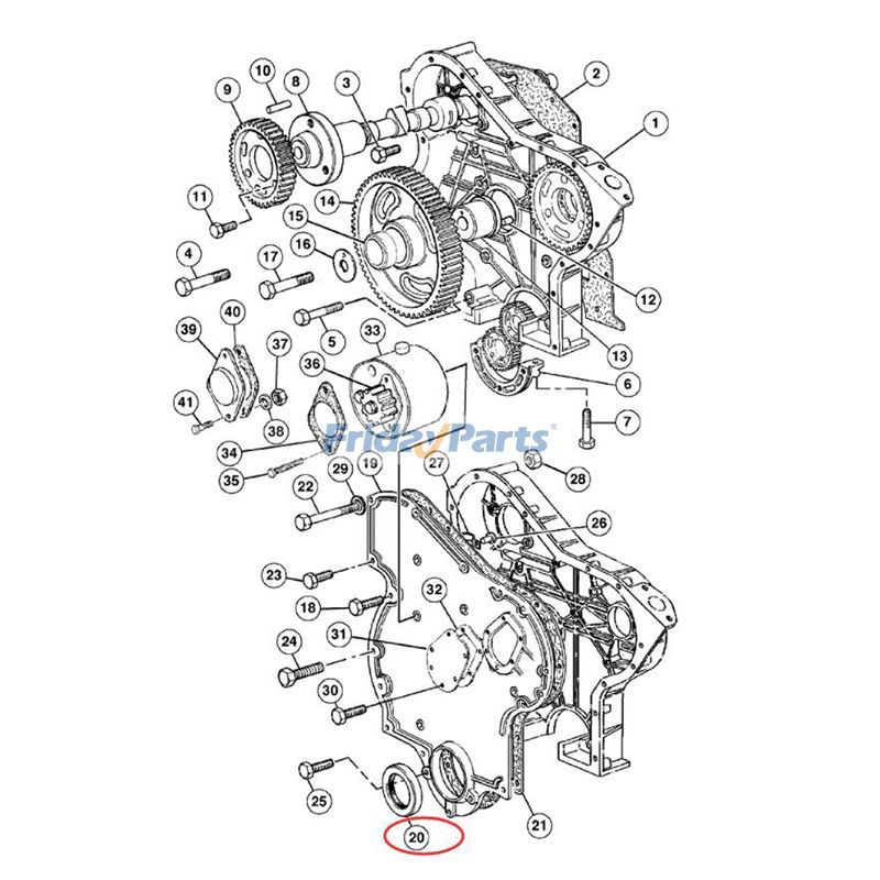 Joint d'étanchéitépour Tracteur