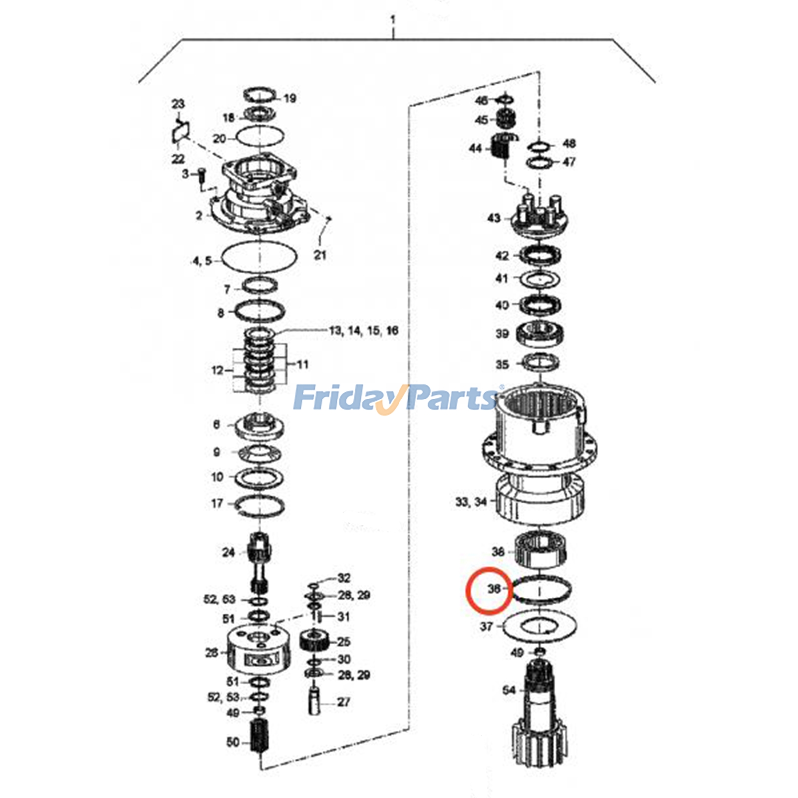 Seal for Excavator