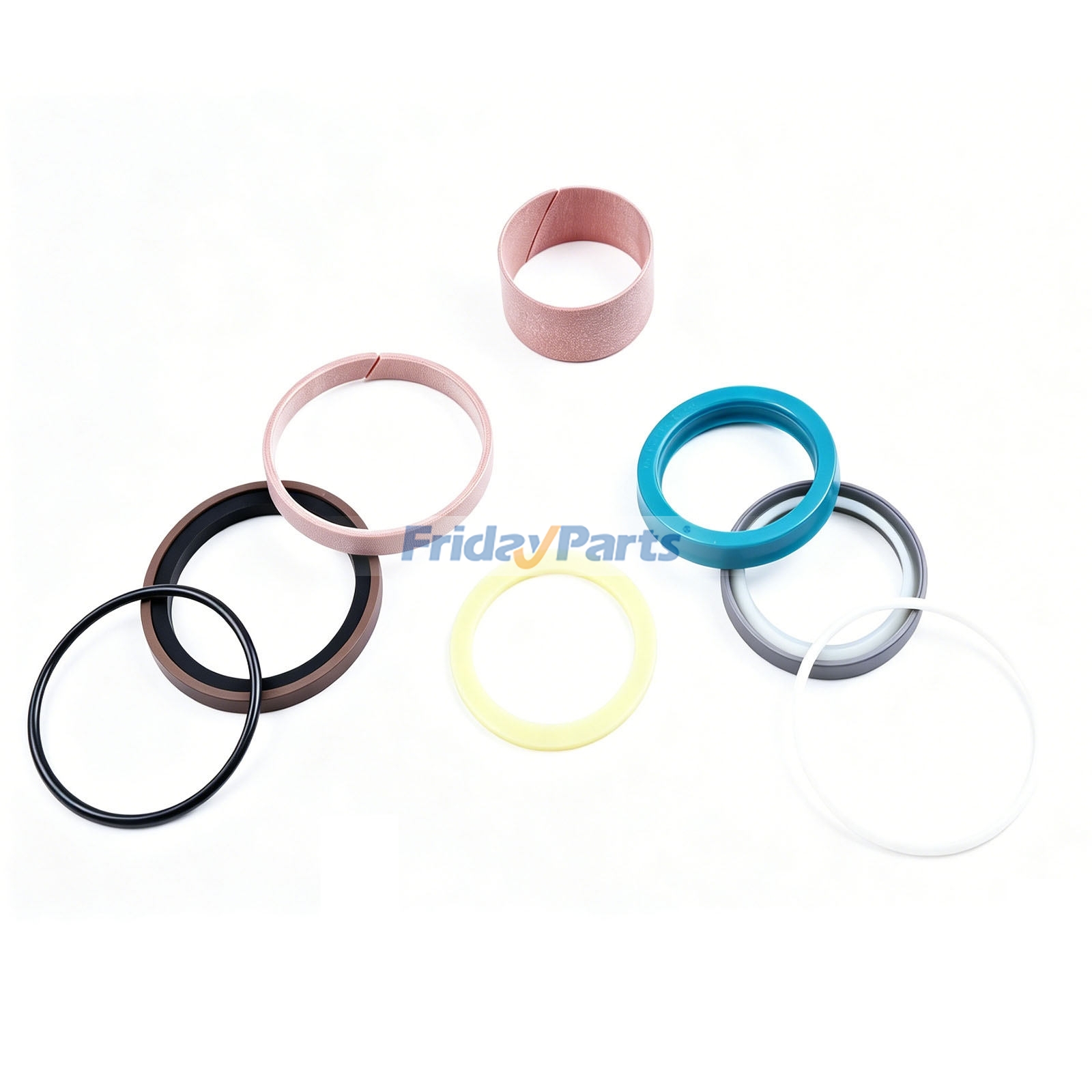 Kit de sellos 135352A1 para retroexcavadora CASE 580LE 580LPS 580LSP 580M 580SLE 580SM 590LSP 590SLE 590SM de FridayParts