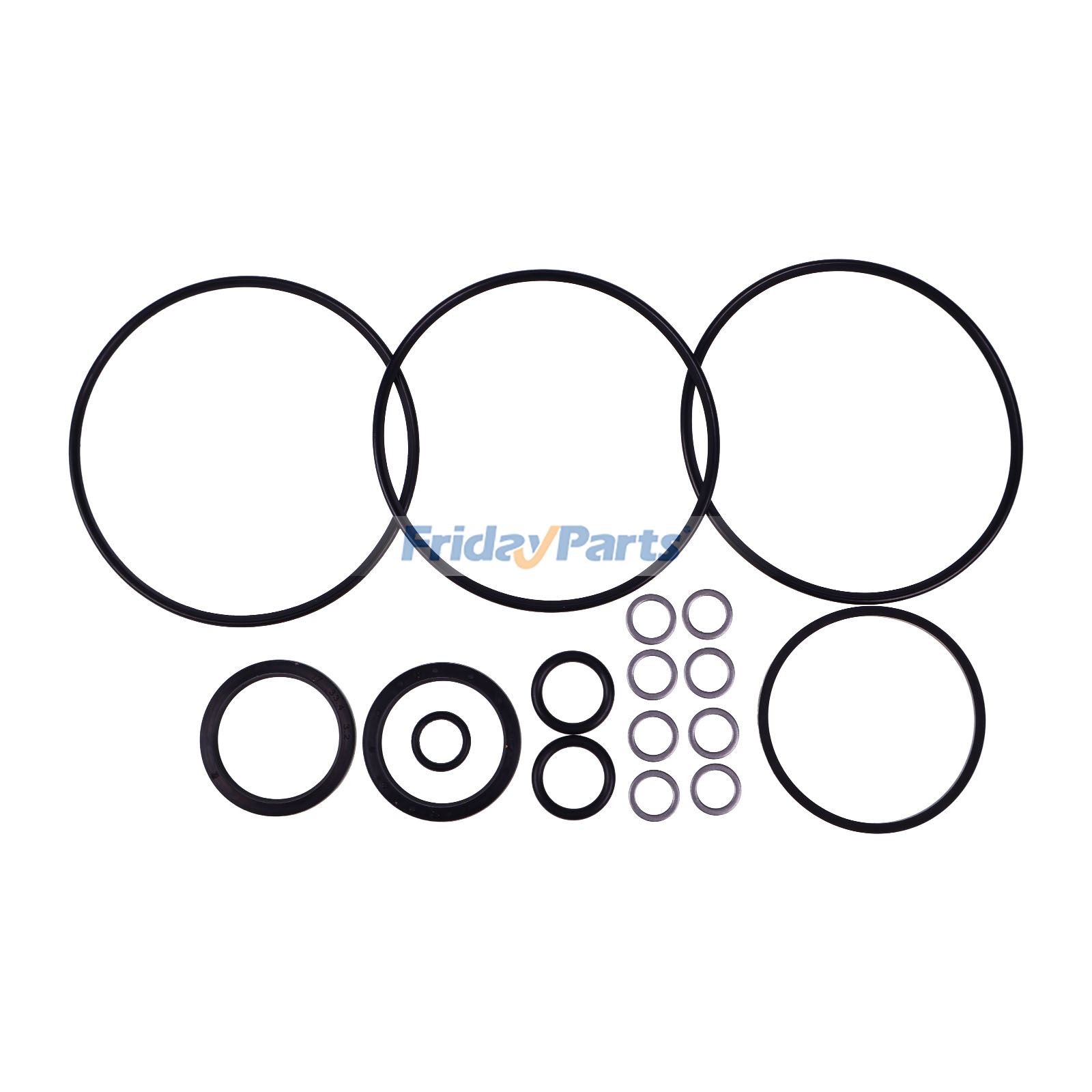 Kit de vedação de motor hidráulico Eaton Char-Lynn 60023-000 de reposição de 24 V para séries 104 105