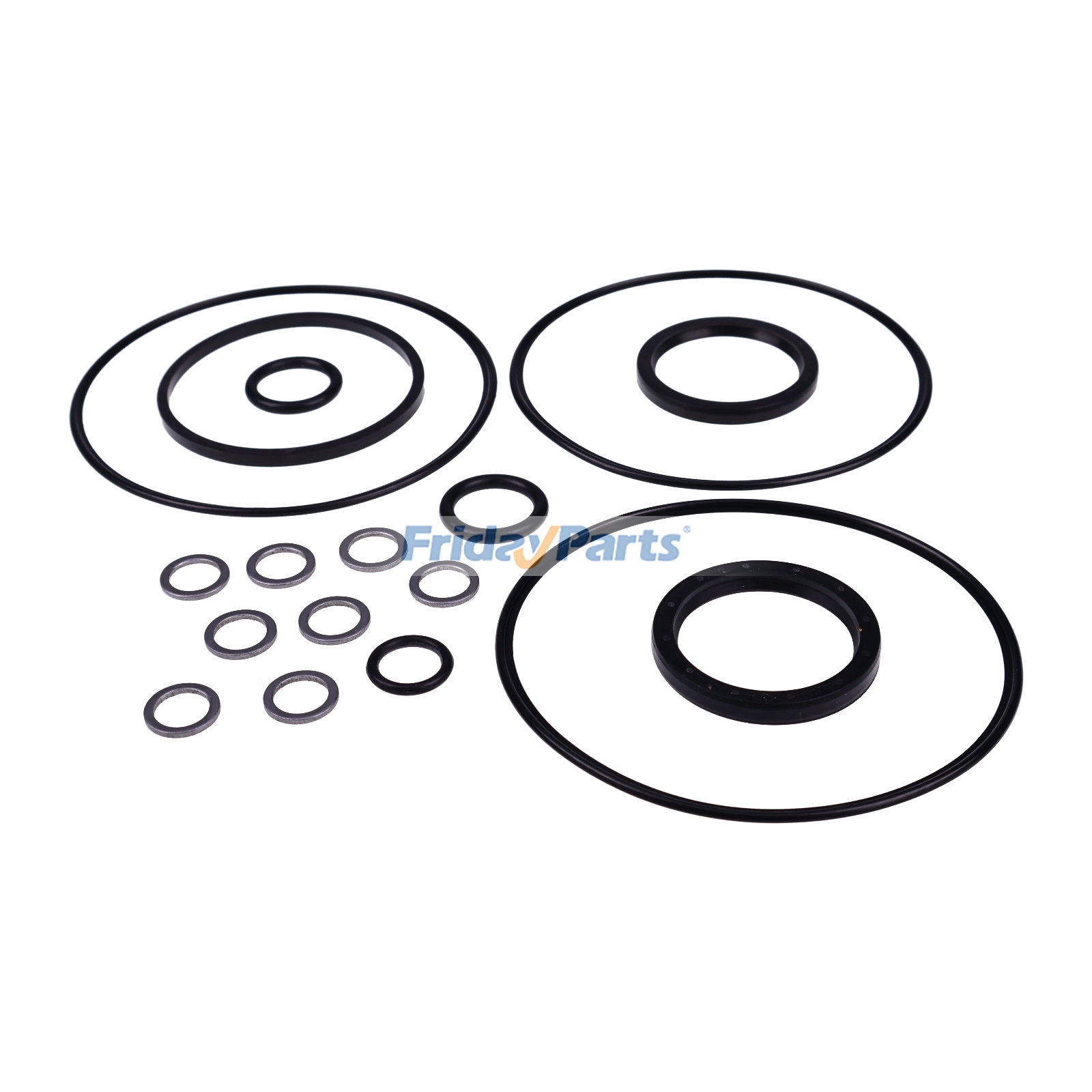 Outros Para Eaton,Para OUTRA MARCA - Kit de vedação de motor hidráulico Eaton Char-Lynn 60023-000 de reposição de 24 V para séries 104 105