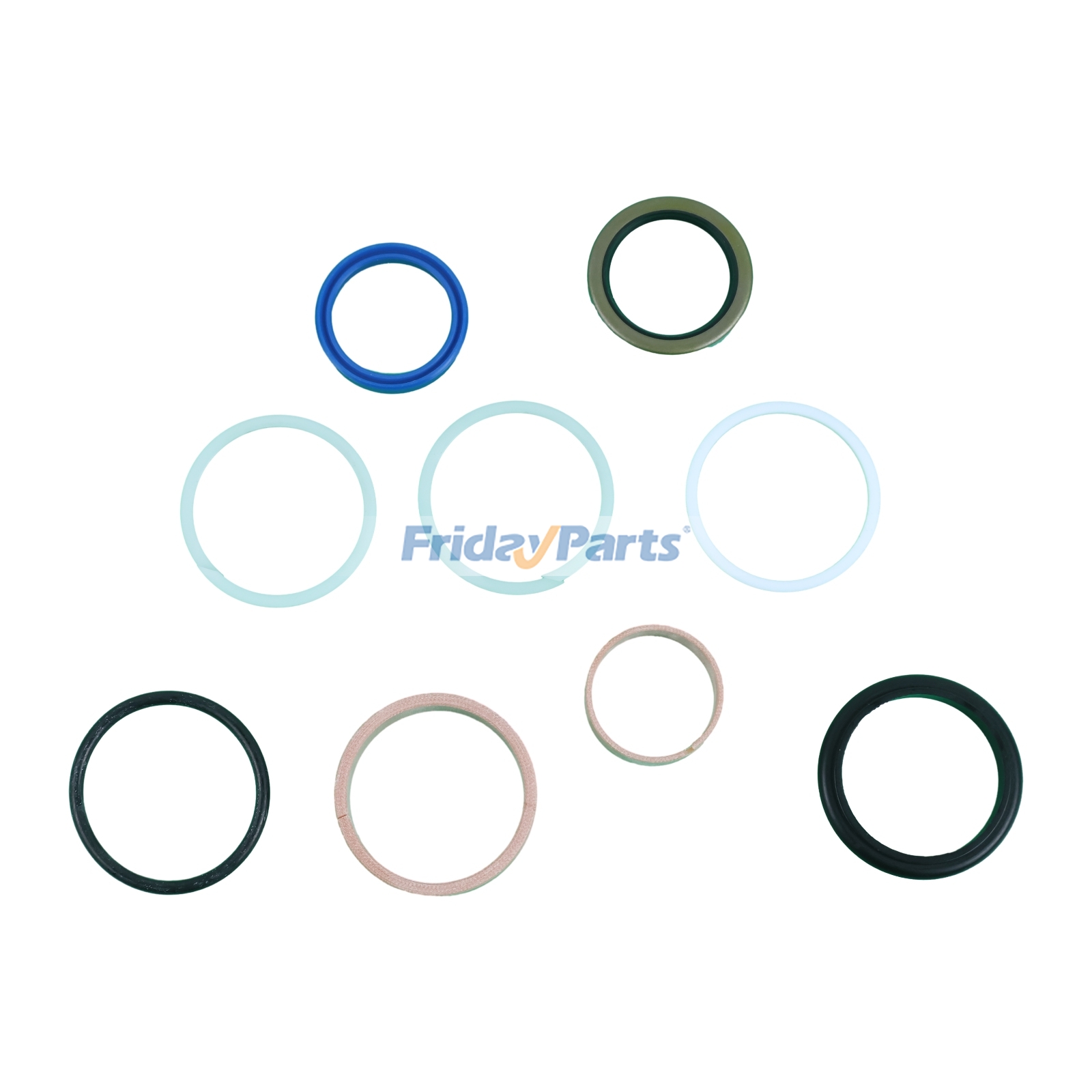 Kit de joints 87311856 pour chargeuse Case-IH L360A L350A L350 LX350 LX116 L160 et New Holland L160 L350 250TLpourPour CASE,Pour New Holland