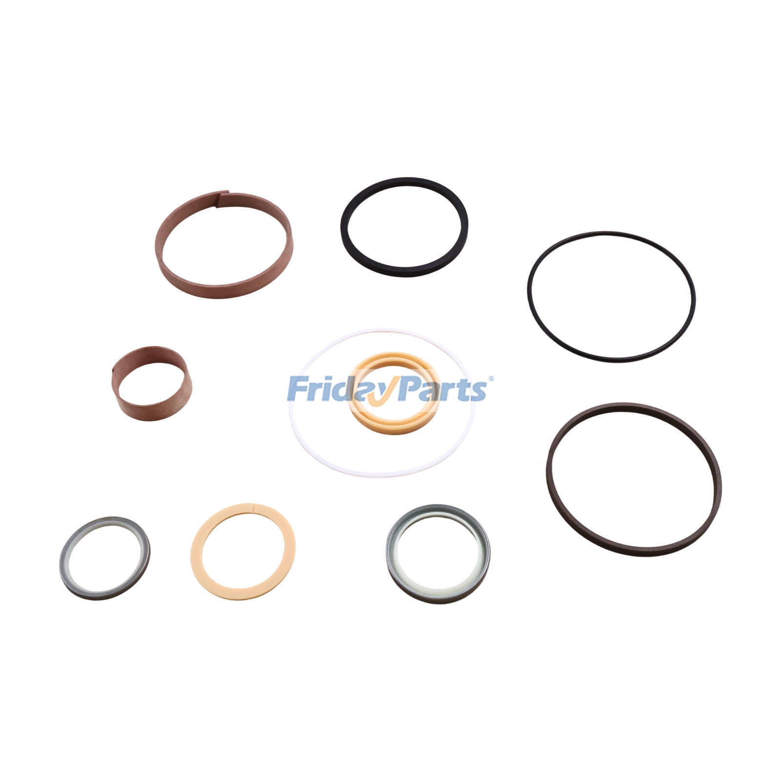 Kit de sello de cilindro de giro 87428631 para cargadoras New Holland B110 B115 B95 B95LR B95TC B110B B115B B95B B95BLR B95BTC LB110.B LB115.B LB90.B B100B B95C