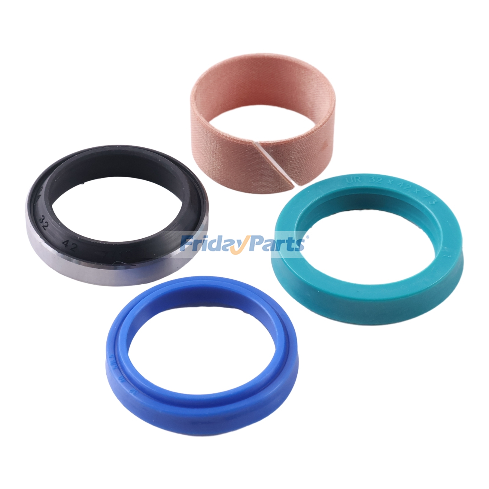 Zestaw uszczelek AH148823 do ładowarki John Deere 100 175 240 245 265 280 521 522 541 542 563 673 721 725 726 740 741 746 524K 544J 544K 624K H260