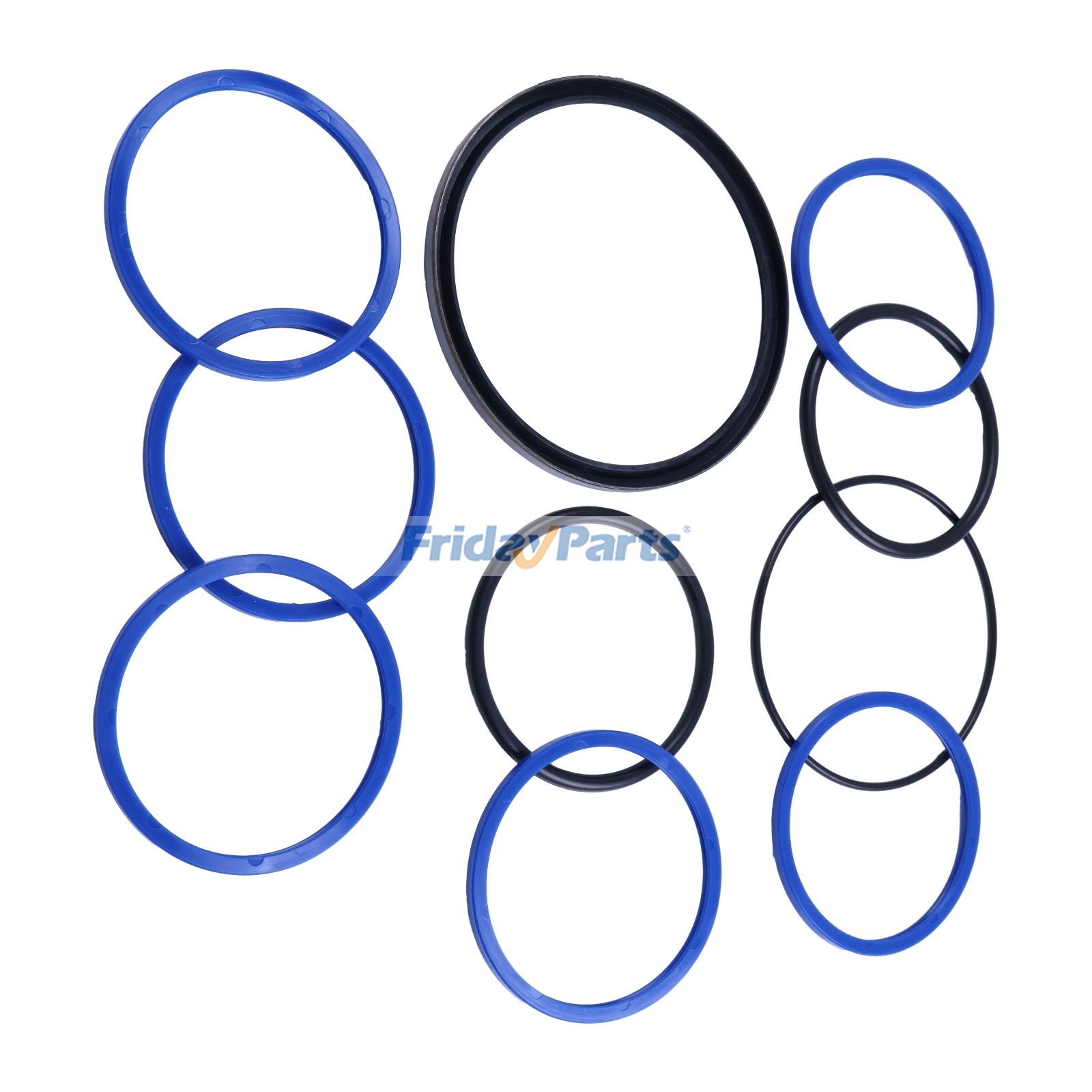 Kit de vedação da junta giratória central 703-08-33631 para Komatsu PC160LC-7 PC160LC-8 PC200-7 PC200LC-8 PC200LL-8 PC220-7 PC270-7 para Escavadora 