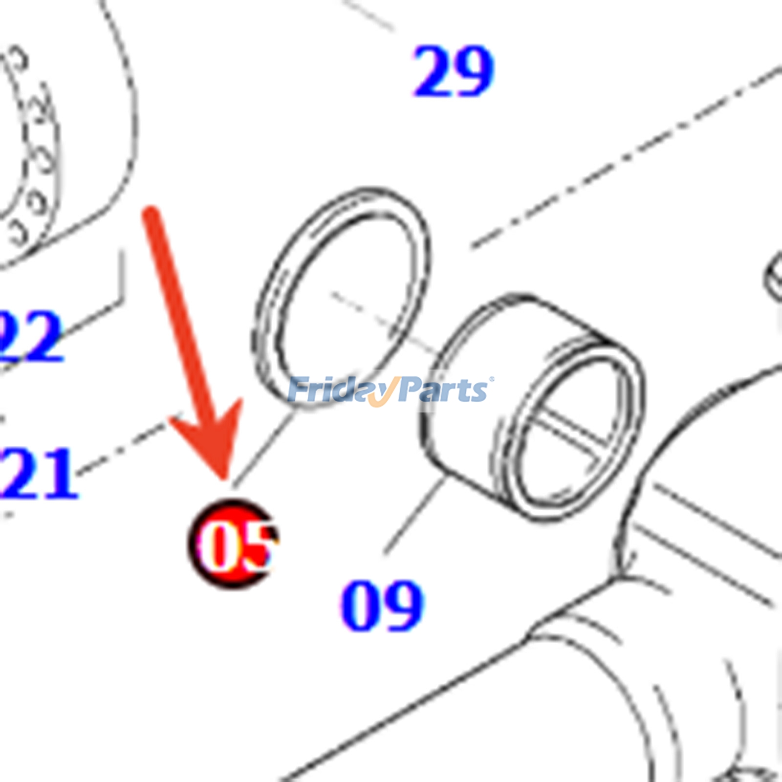 Seal Ring for Excavator