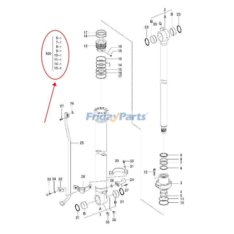 キッコール Gear Pump 2902440-1865D ZX10LPRZ2-07D for Kawasaki