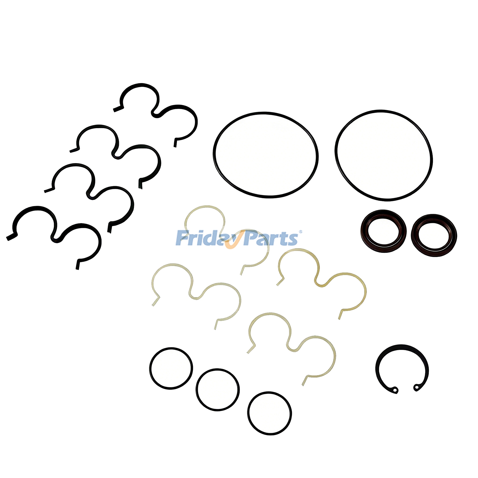 Kit de vedação da bomba hidráulica 20/950906 para retroescavadeira JCB 214E 3CX 4CX e manipulador telescópico 530-70I 530-110I