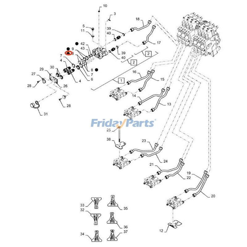 FridayParts Seal Kit