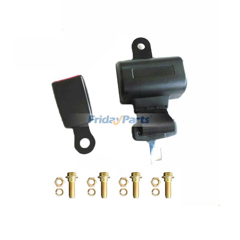 Seat Belt Assembly with Screw Kit 53779-F2100-71 for Toyota Engine 1DZ 2Z 4Y Forklift 7FBEF20 7FBMF20 7FBMF30 7FBMF40 7FBMF50