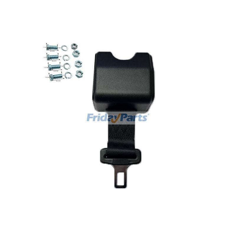 トヨタフォークリフト 7FD35 7FD40 7FD45 8FG10 8FG15 8FG20 8FG25 8FG30 8FDN25 8FDN30 用シートベルトアセンブリ ネジキット付き 53790-26601-71