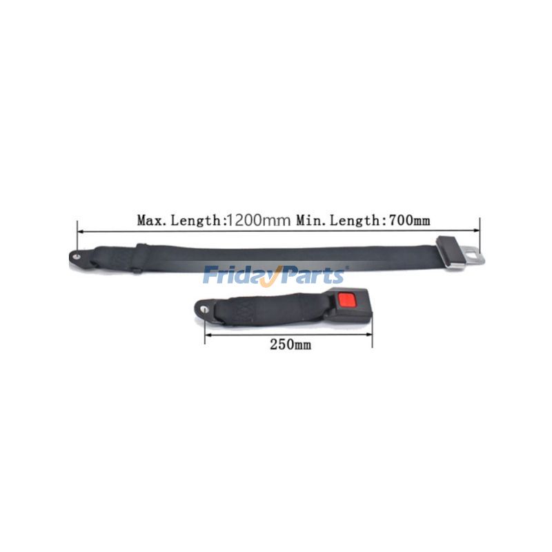 Seat Belt Assembly with Screw Kit for Forklift