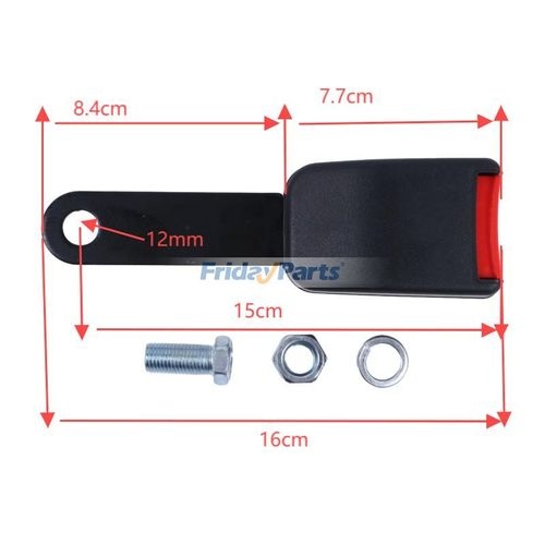 Seat Belt Buckle Assembly 53794-U2230-71 for Toyota Engine 1DZ Forklift ...