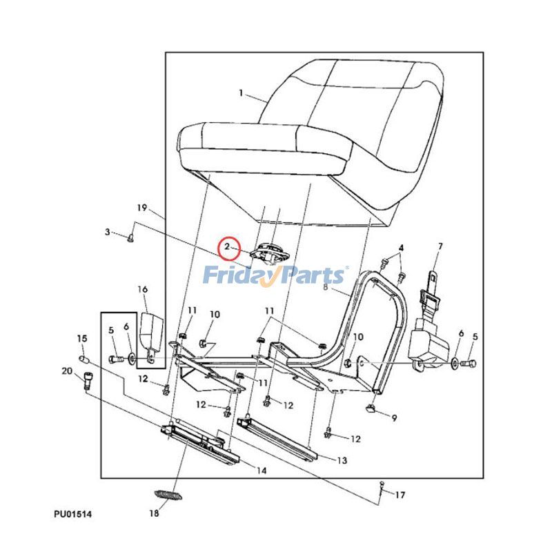 FridayPartsのシートスイッチ