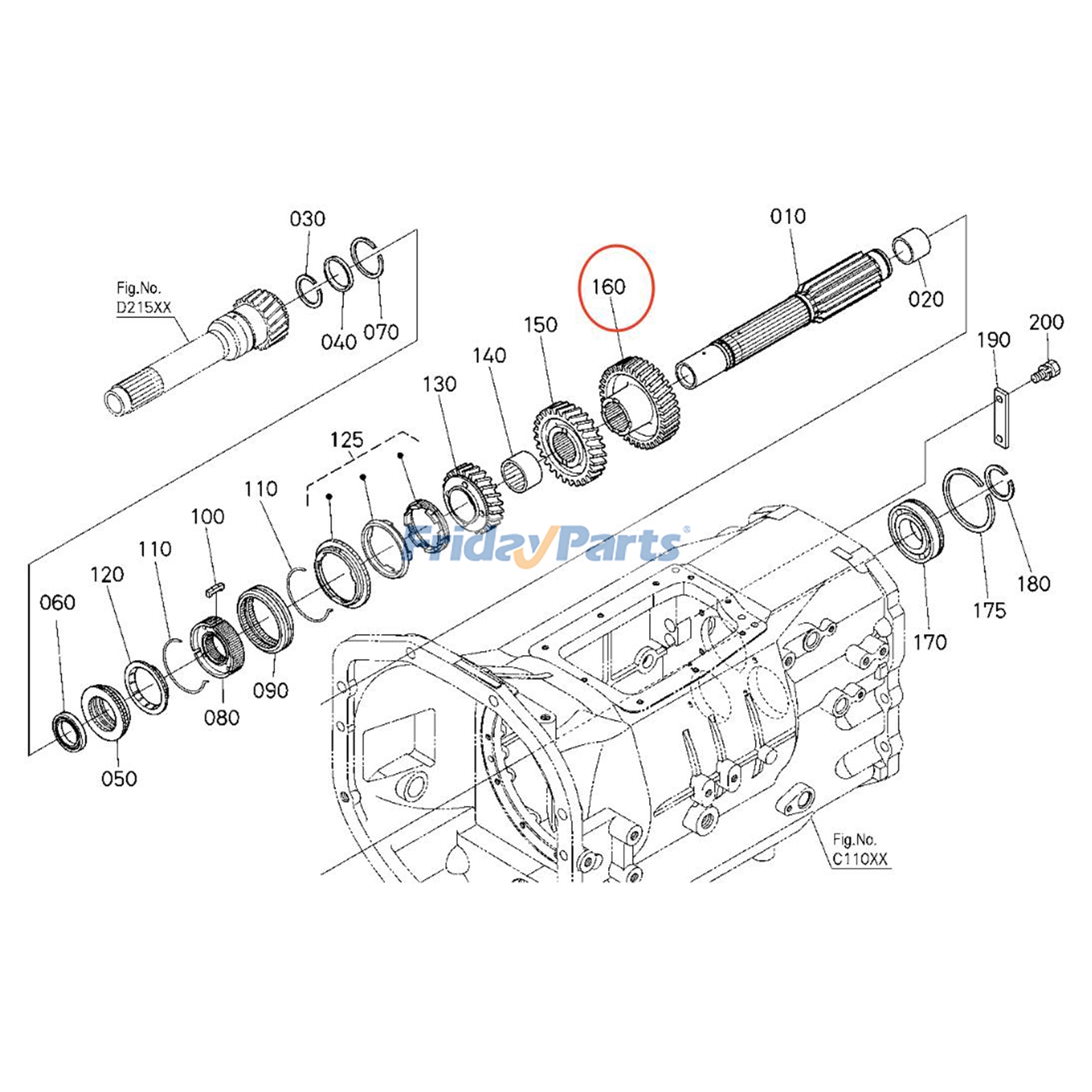 Second Gear for Tractor