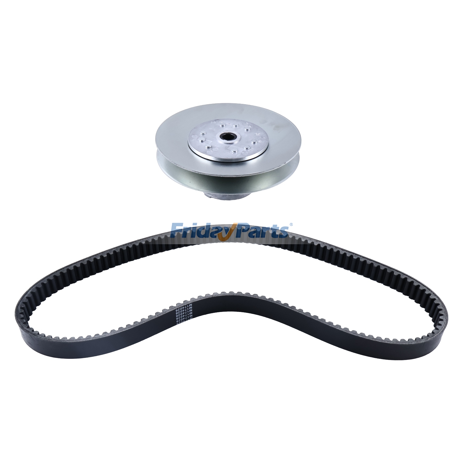  Secondary Driven Clutch & Belt For JOHN DEERE