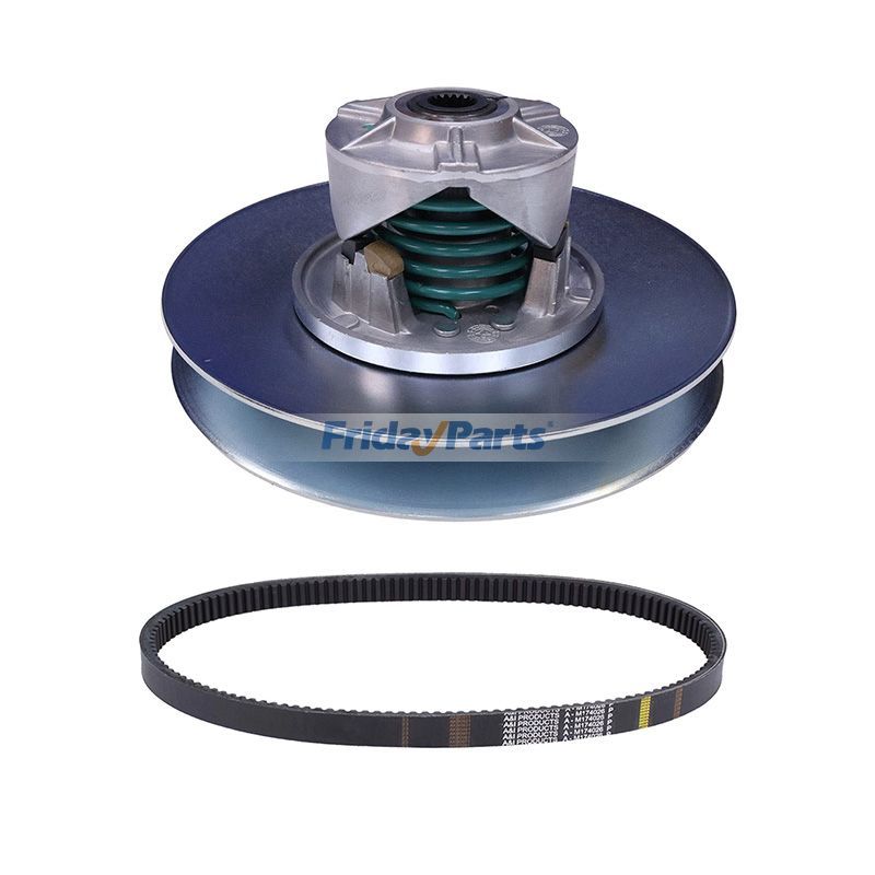 Secondary Driven Clutch & Belt AM138649 M174026 for John Deere Utility Vehicle TH 6X4 TX Turf 4X2 Gator