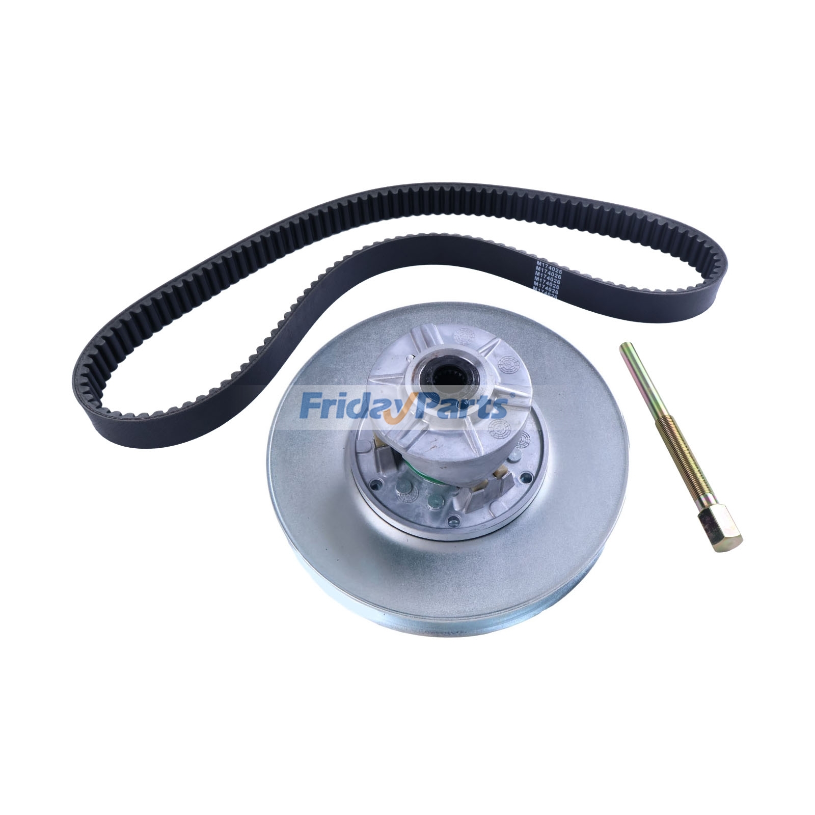 Secondary Driven Clutch With Belt compatible with Sport UTV/ATV