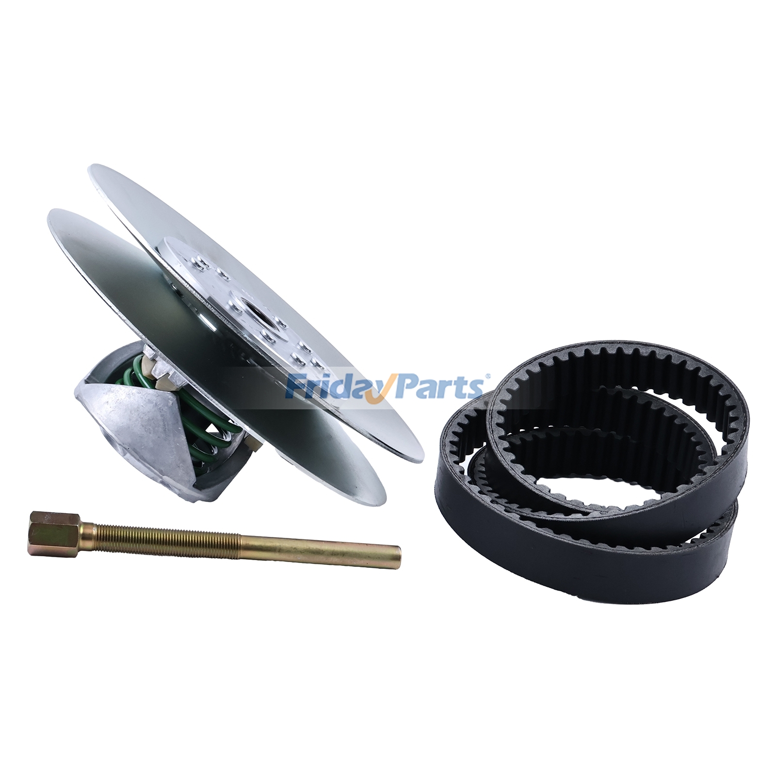 Secondary Driven Clutch With Belt compatible with Sport UTV/ATV