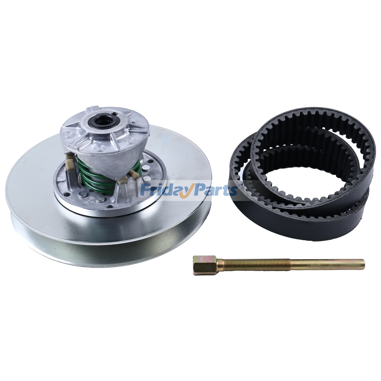 Secondary Driven Clutch With Belt AM138649 JDG1641 M174026 for John Deere Utility Vehicle Gator