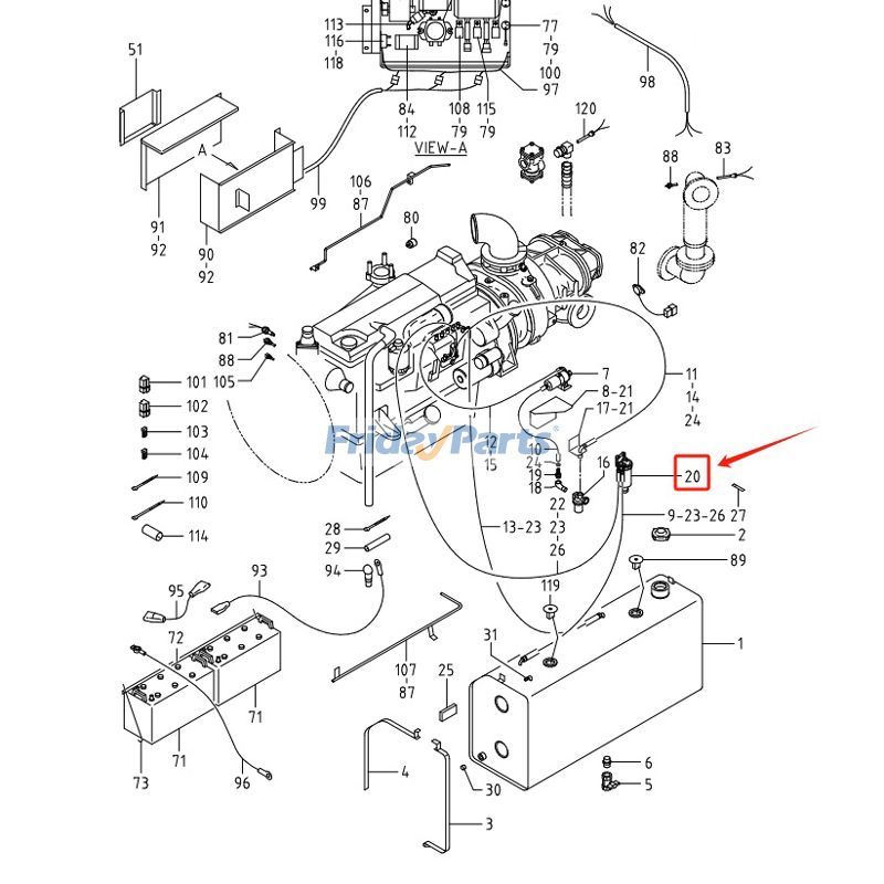 Sédimenteurpour Compresseur d'Air