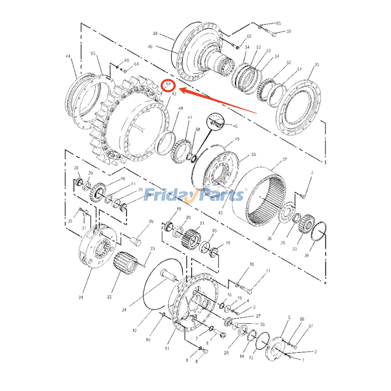 Sprocket for Dozer,Engine,Loader