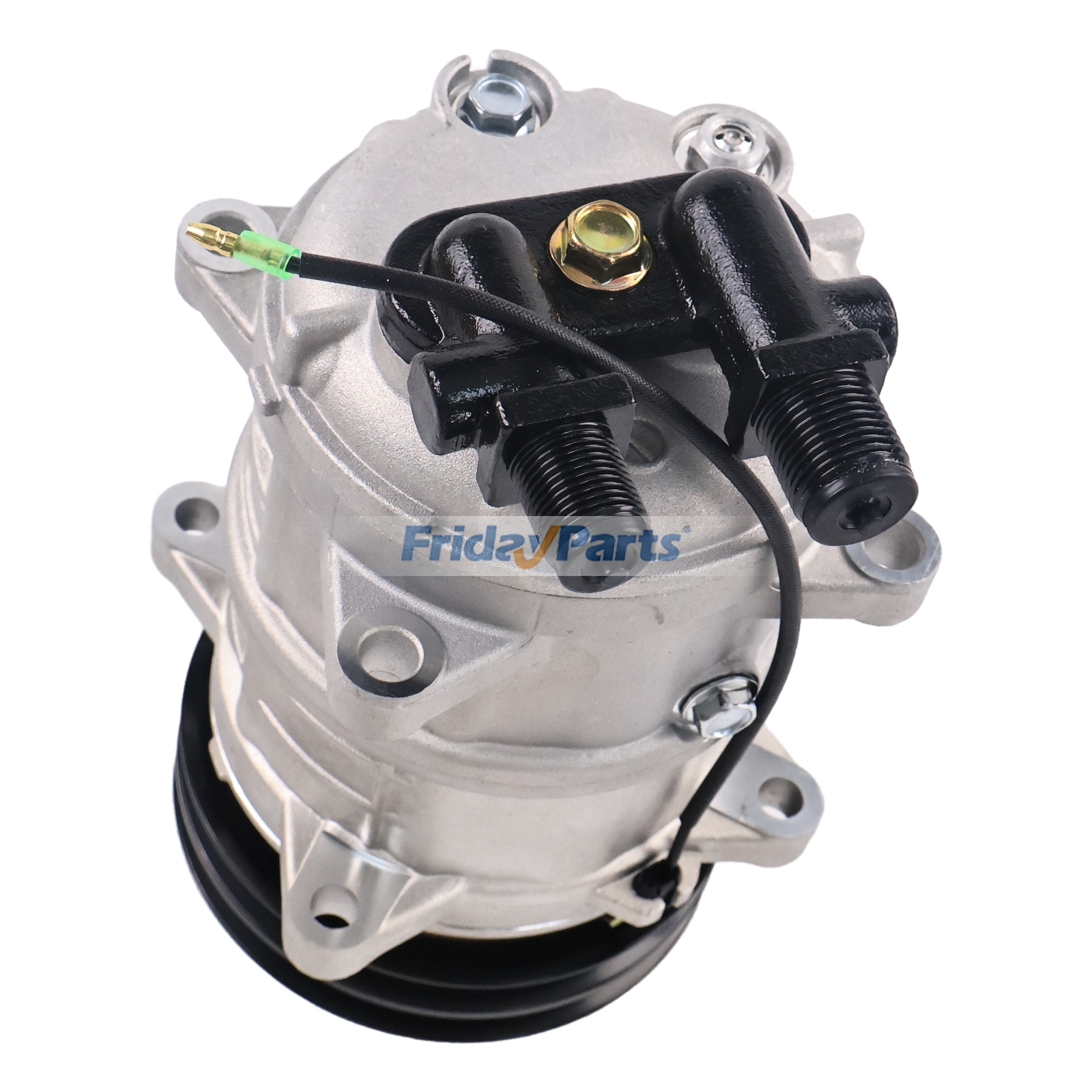 TM-15HD 12V 2PK Klimakompressor 811958600 für John Deere Motor 6068 6081 Lader 330 335C 430 435 437C 530B 535 Skidder 360 460C 560 660 660Cfür Für JOHN DEERE