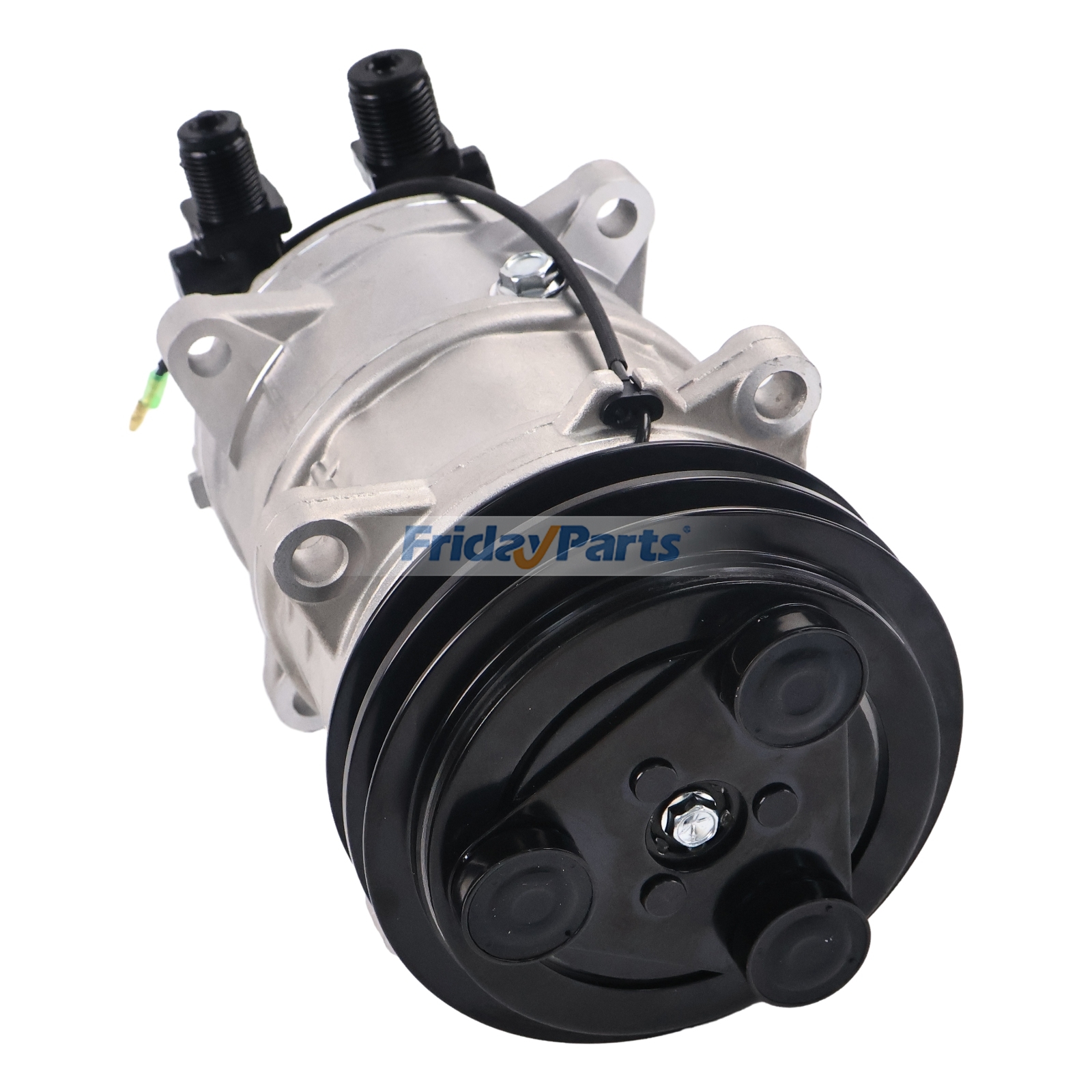 TM-15HD 12V 2PK A/C Compressor 811958600 for John Deere Engine 6068 6081 Loader 330 335C 430 435 437C 530B 535 Skidder 360 460C 560 660 660C 
