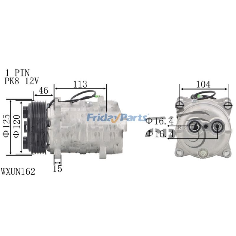 peça essencial para Refrigeração de Transporte