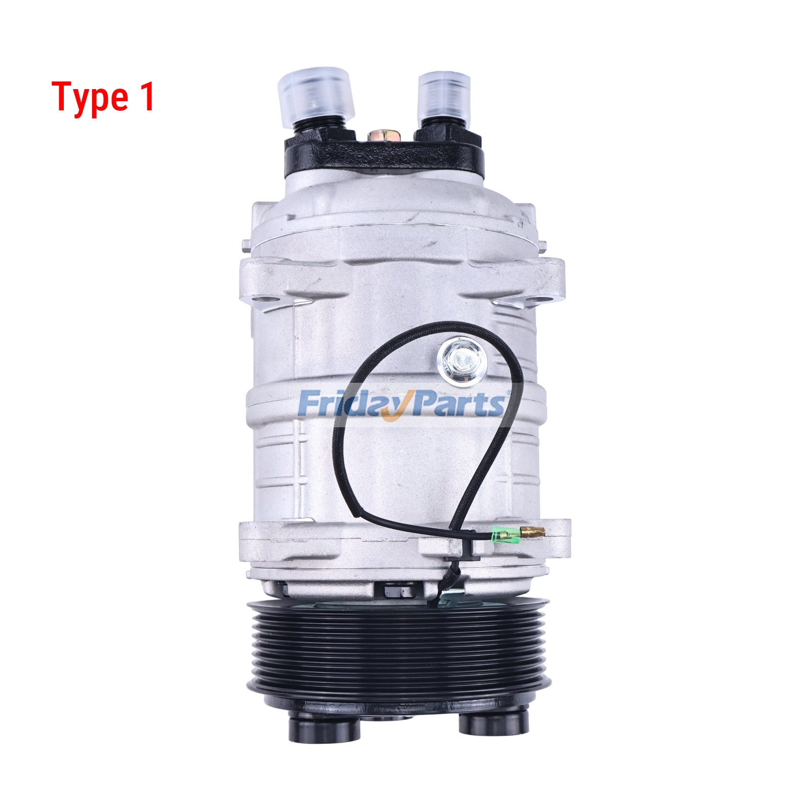 Compresor de aire acondicionado Seltec TM15XD de 12 V 102-580 para APU Tripac de Thermo King de FridayParts