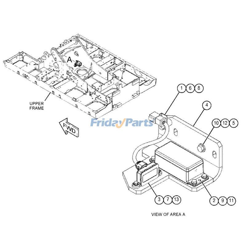 Sensor 333-8538 para Caterpillar CAT 336E H 336E LH 725C 725C2 730C 730C2 735B 735C 740 988K 990K Para CAT