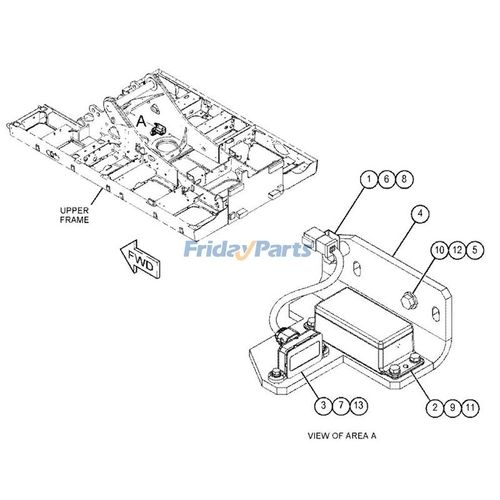 7988k Sensor 333-8538 for Caterpillar CAT 336E H 336E LH 725C 725C2 730C ...