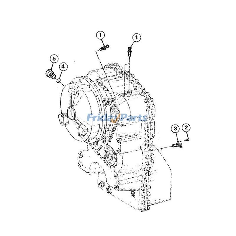 Sensor Backhoe For JOHN DEERE Loader