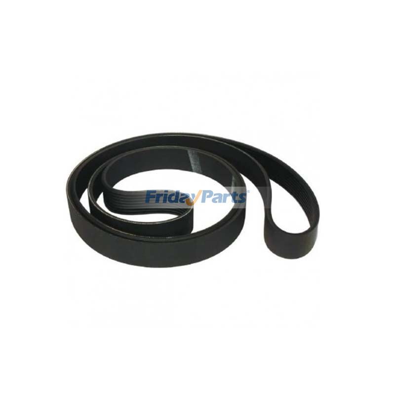 Serpentine Drive Belt 8PK2554 K081005 for Western Star 4700SB Freightliner 114SD Columbia FLD120SD M2-112 Sterling LT9500 AT9500 Truck