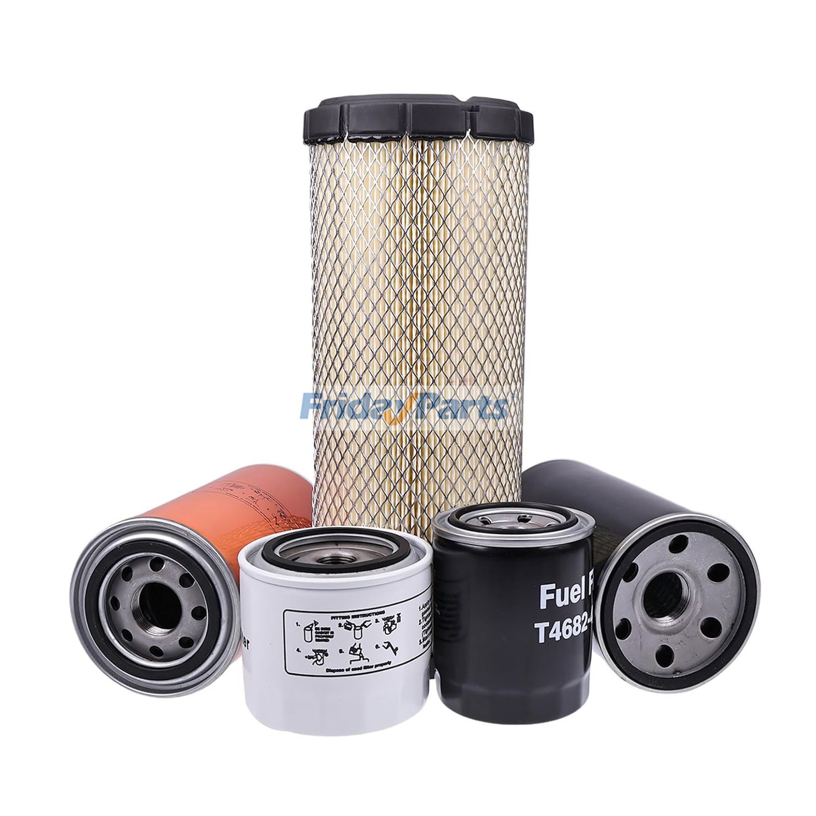 Kit de filtro de servicio E6201-32443 T2185-38031 T4682-43172 T5855-46531 E7230-11081 para tractor compacto Kioti CK2610