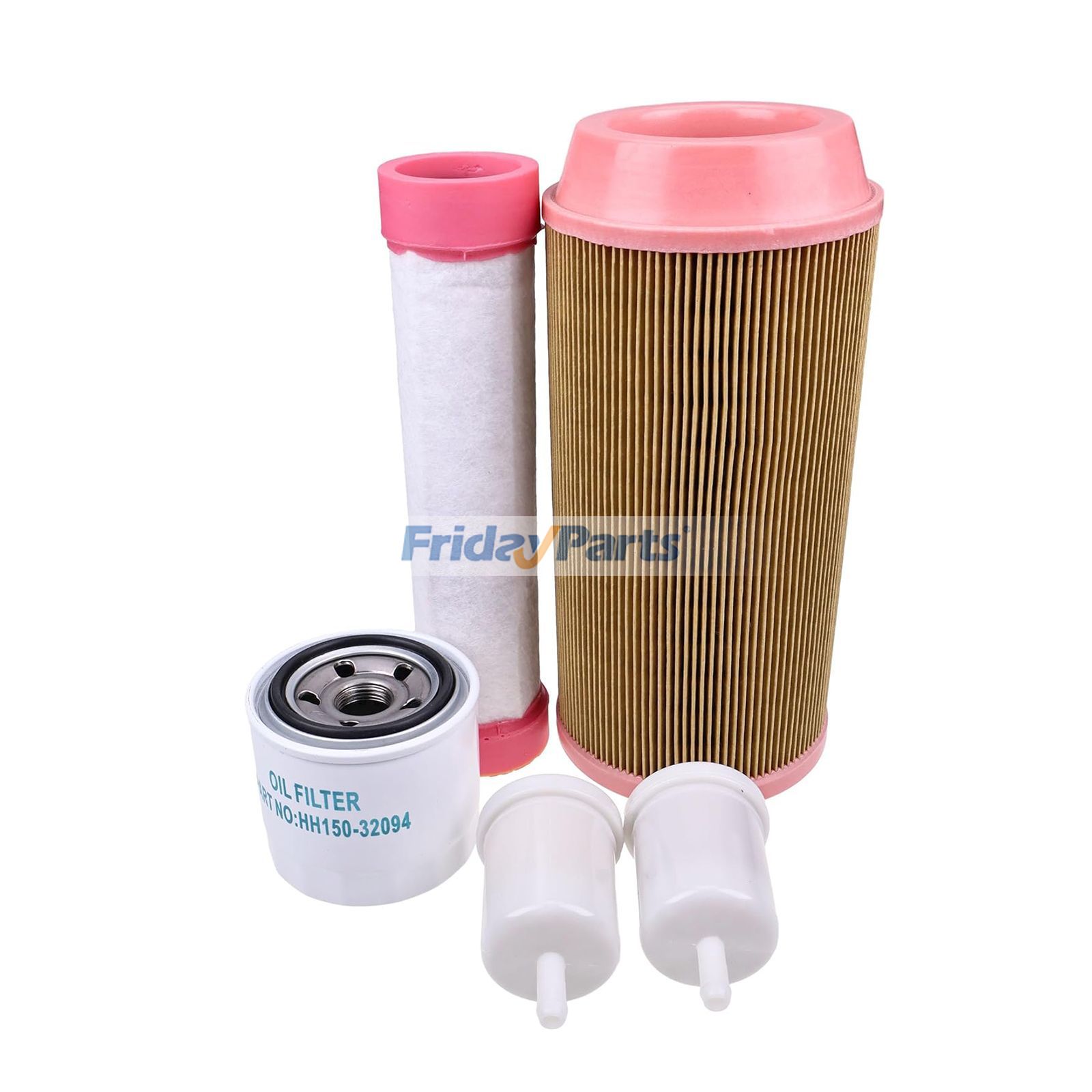 Servicefiltersatz HH150-32094 12581-43012 K3181-82240 K3181-82250 für Kubota ZD323 ZD331 ZD326 Nullwendekreismäher