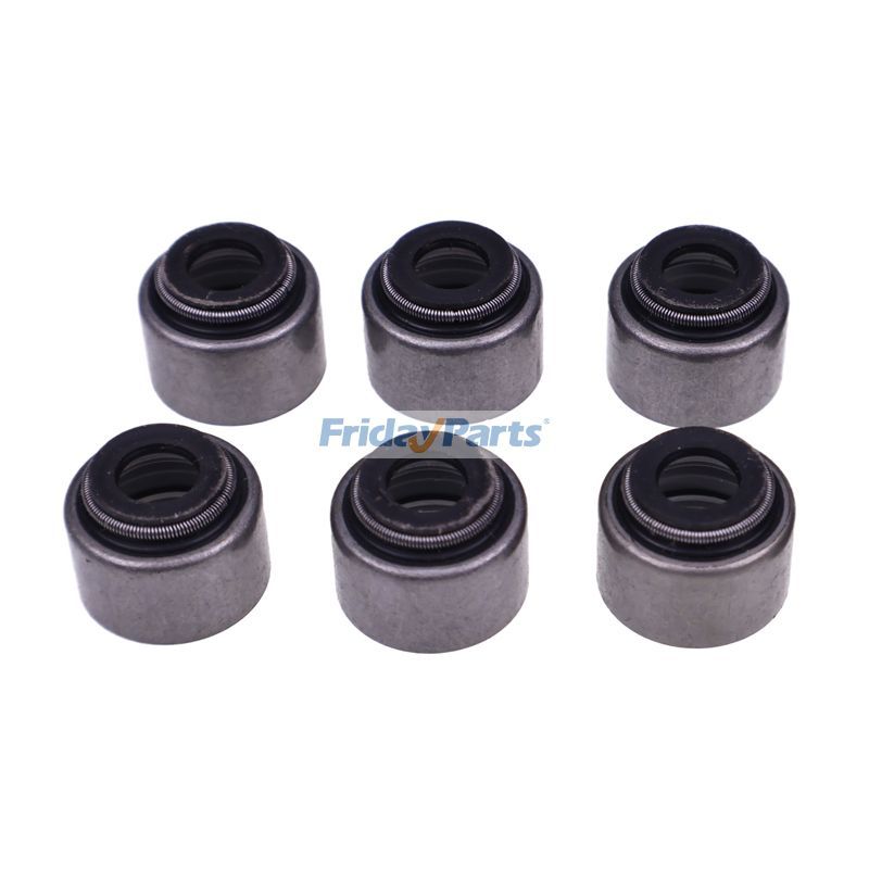 Set of 6 Valve Steam Seal 153-5559 153-5554 for Caterpillar CAT Engine 3024C 3003 3014 3013 3013C C1.1 C1.5 C1.7 C2.2 Excavator 303.5