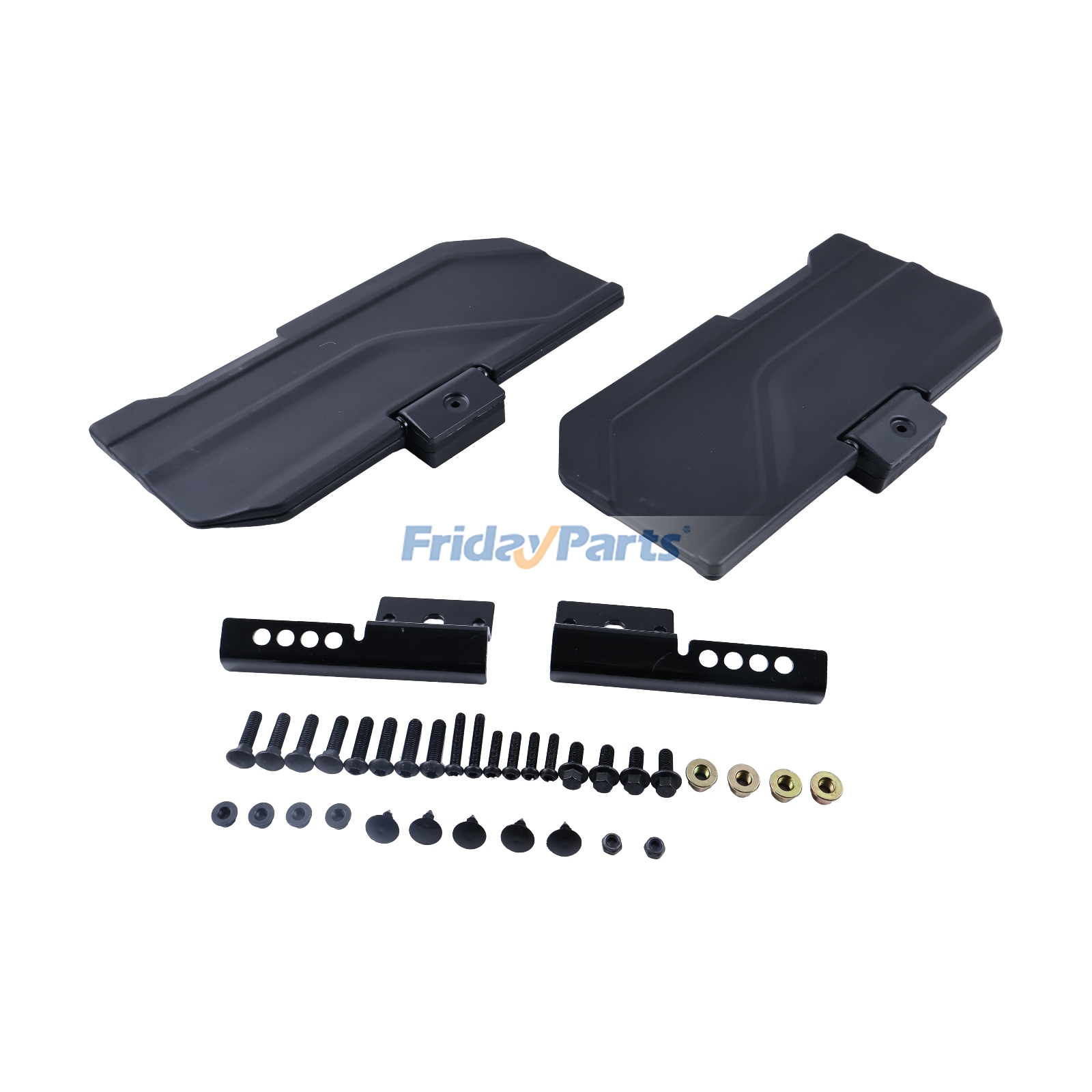 Set of Two Sun Visors 2890571 for Polaris Ranger Crew XD 1500 SP 570 NorthStar Edition Premium Ultimate 2022-2026