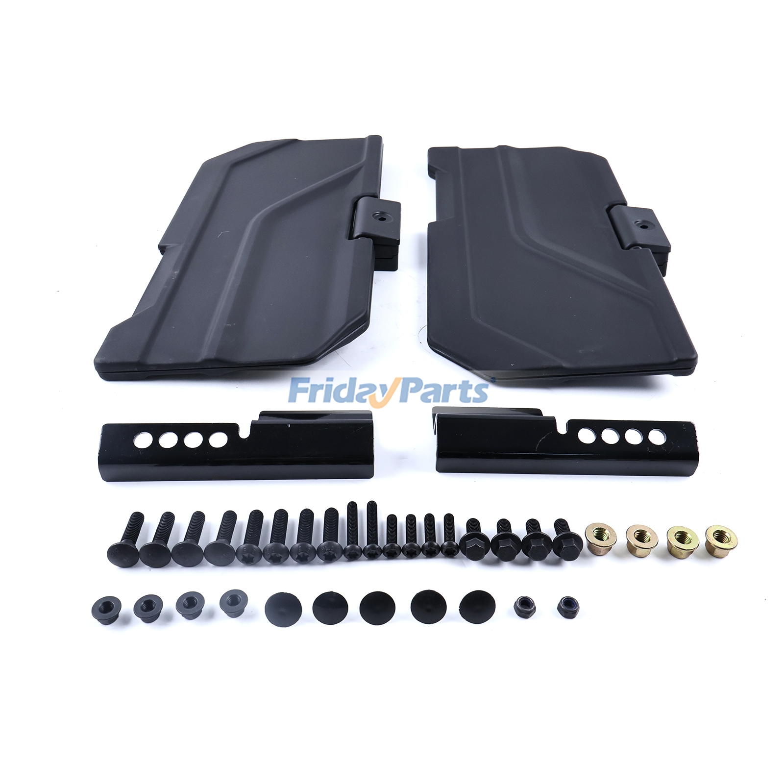 Ensemble de deux pare-soleil 2890571 pour Polaris Ranger Crew XD 1500 SP 570 NorthStar Edition Premium Ultimate 2022-2026