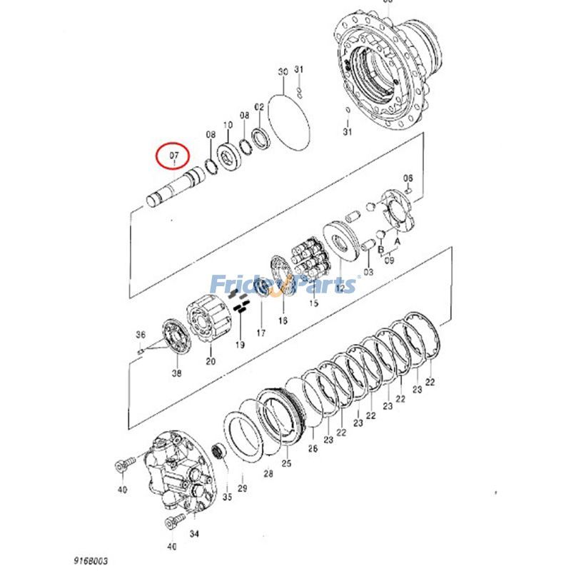 Shaft for Excavator