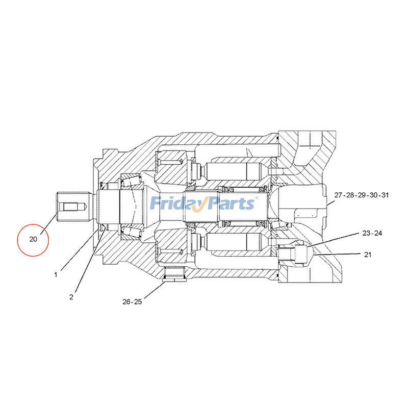 Shaft for Dozer,Engine,Excavator,Loader